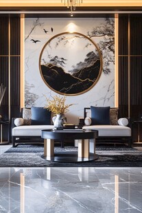 新中式客厅优雅大气空间