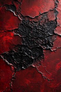 红底裂纹质感纹理背景