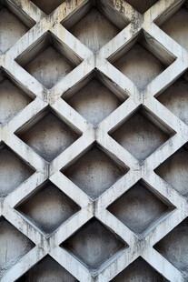 镂空水泥网格墙面纹理