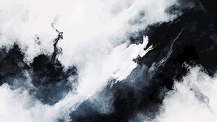 水墨山水意境图