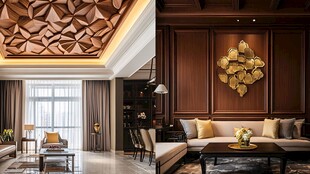 豪华客厅装饰设计展示