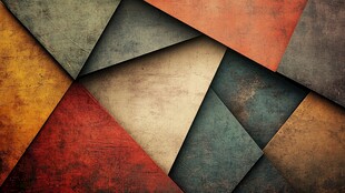 复古几何拼接质感背景图