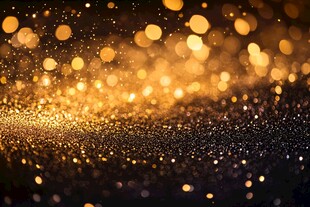 金色璀璨光斑梦幻背景图