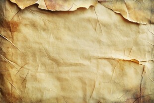 复古褶皱旧纸张纹理背景