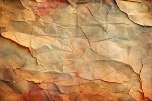 复古褶皱旧纸张纹理背景