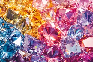 炫彩闪耀的缤纷宝石