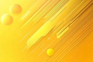 亮黄色动感几何抽象背景