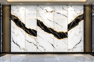 奢雅大理石纹理背景墙