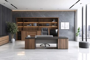 现代简约风总裁办公室