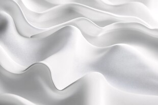 白色波纹质感背景纹理