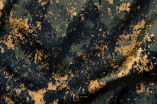 迷彩布料纹理特写