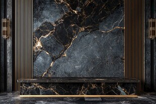 奢华大理石背景墙室内设计