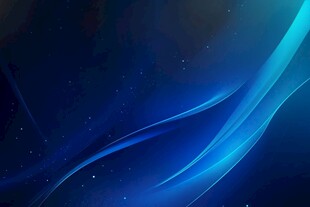 梦幻蓝色流动星空背景