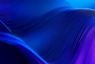 梦幻蓝紫渐变流体背景图