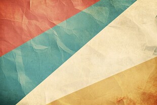 复古折痕彩色拼接背景图