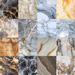 多样大理石纹理素材展示