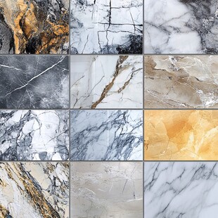 多样大理石纹理素材集合