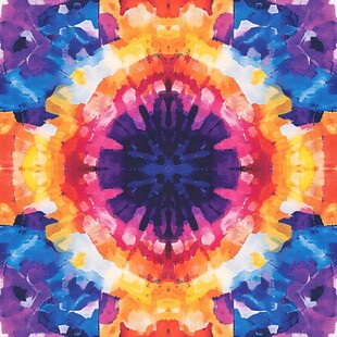 绚丽多彩的抽象几何图案
