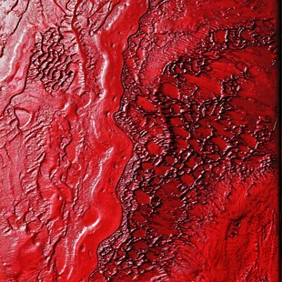 红色纹理艺术质感背景