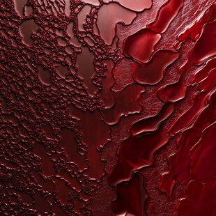 深红质感纹理抽象艺术画面