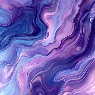 梦幻流体渐变抽象艺术图案