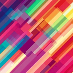 多彩斜纹几何抽象背景图