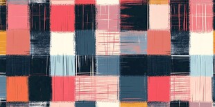 多彩格纹抽象图案背景