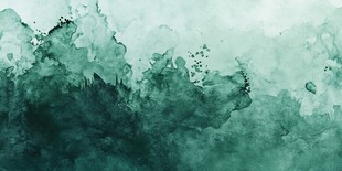 墨绿水彩抽象背景纹理