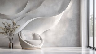 现代简约风室内沙发装饰景