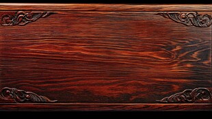 古典雕花红木纹理木板