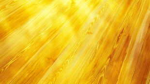 金色木纹背景 光芒闪烁