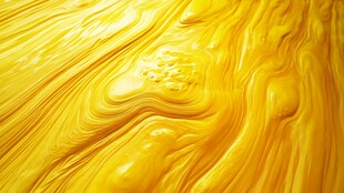 金黄流体纹理 艺术质感画面