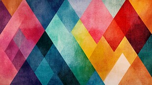 多彩几何图案背景纹理