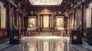 中式古典厅堂 尽显古韵