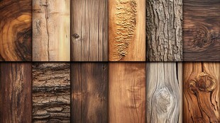 多样木纹纹理集合展示