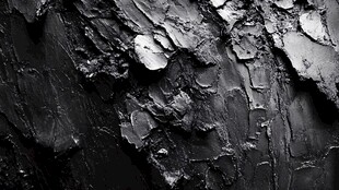 黑白斑驳肌理墙面纹理