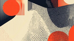 抽象几何艺术图案背景