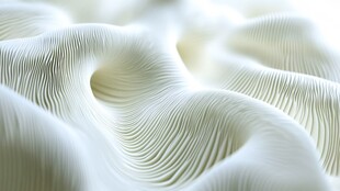 白色波纹抽象纹理图案