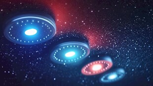 星际中的神秘飞碟舰队