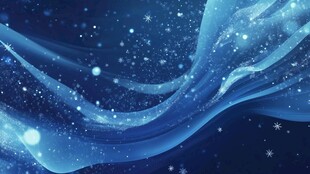 梦幻蓝色流动星空背景