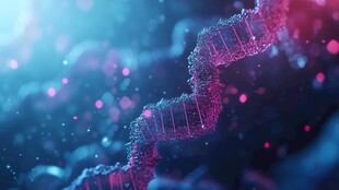 梦幻DNA双螺旋微观图景