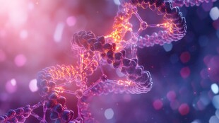 梦幻DNA分子结构可视化