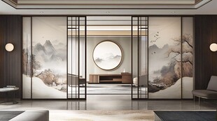 中式雅致客厅空间设计