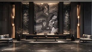 中式奢华大厅 尽显典雅风范