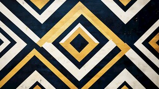 几何图案地面纹理特写