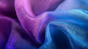 梦幻渐变网纱织物纹理