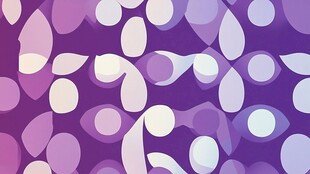 紫色渐变几何形状背景图