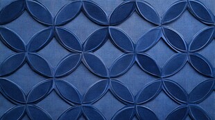 蓝色几何图案纹理背景