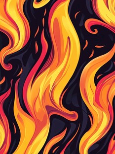 动感火焰图案背景设计