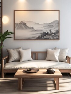 中式禅意客厅的静谧之美